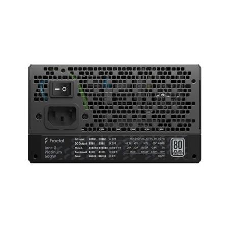 Fractal Design ION+ 2 660W Fully Modular 80+ Platinum Power Supply