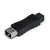 StarTech.com IEEE-1394 FireWire Adapter - 9 Pin to 6 Pin M/F