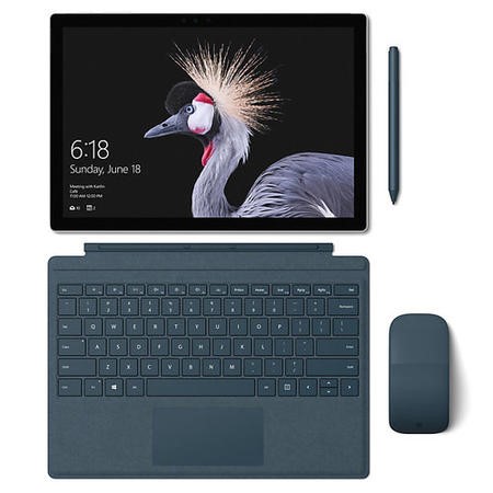 New Microsoft Surface Pro Core I5 7300u 4gb 128gb Ssd 12 3 Inch Windows 10 Pro Tablet Laptops Direct