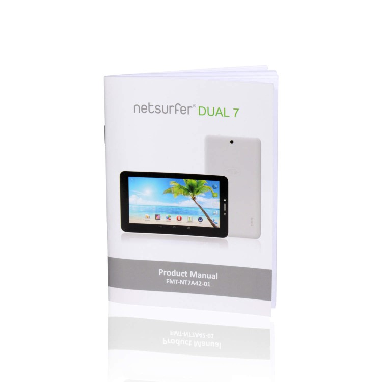 FMT Netsurfer Dual 7 1GB 8GB 7 inch Android 4.2 Jelly Bean Tablet with Free Earphones 