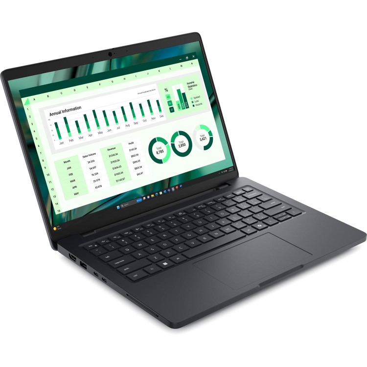 Intel Core Ultra 7 265H (24MB Cache), 32GB LPDDR5x-SDRAM, 1000GB SSD, 14" Full HD+ 1920 x 1200 WVA, Intel Arc 140T, NVIDIA RTX PRO 500 Blackwell (6GB GDDR7), LAN, WLAN, Webcam, Windows 11 Pro 64-