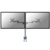Newstar Dual Deskmount Monitor Arm up to 26&quot; Silver