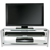 Alphason FRN1100/ARCTIC Francium 1100 TV Stand for up to 50" TVs - Arctic White