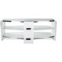 Alphason FRN1100/ARCTIC Francium 1100 TV Stand for up to 50" TVs - Arctic White