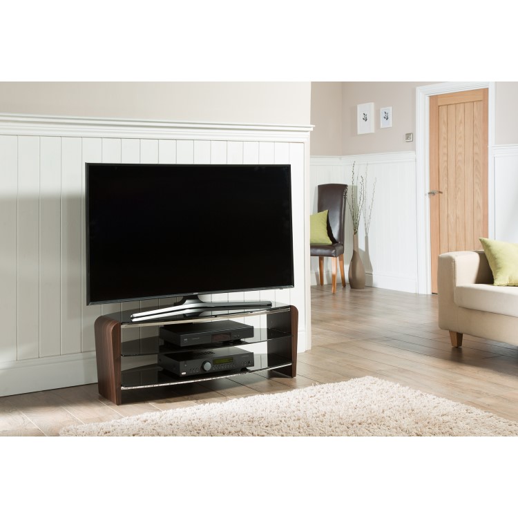 Alphason FRN1100/ARCTIC Francium 1100 TV Stand for up to 50" TVs - Arctic White