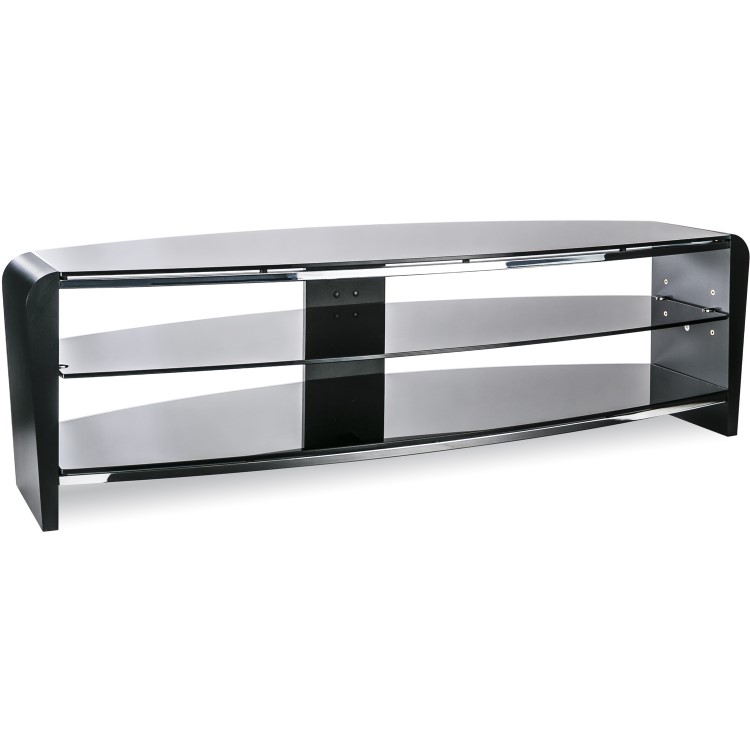 Alphason FRN1400/3BLK/BK Francium TV Stand for up to 60" TVs - Black