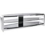 Alphason FRN1400/3WHT/SK Francium TV Stand for up to 60" TVs - White