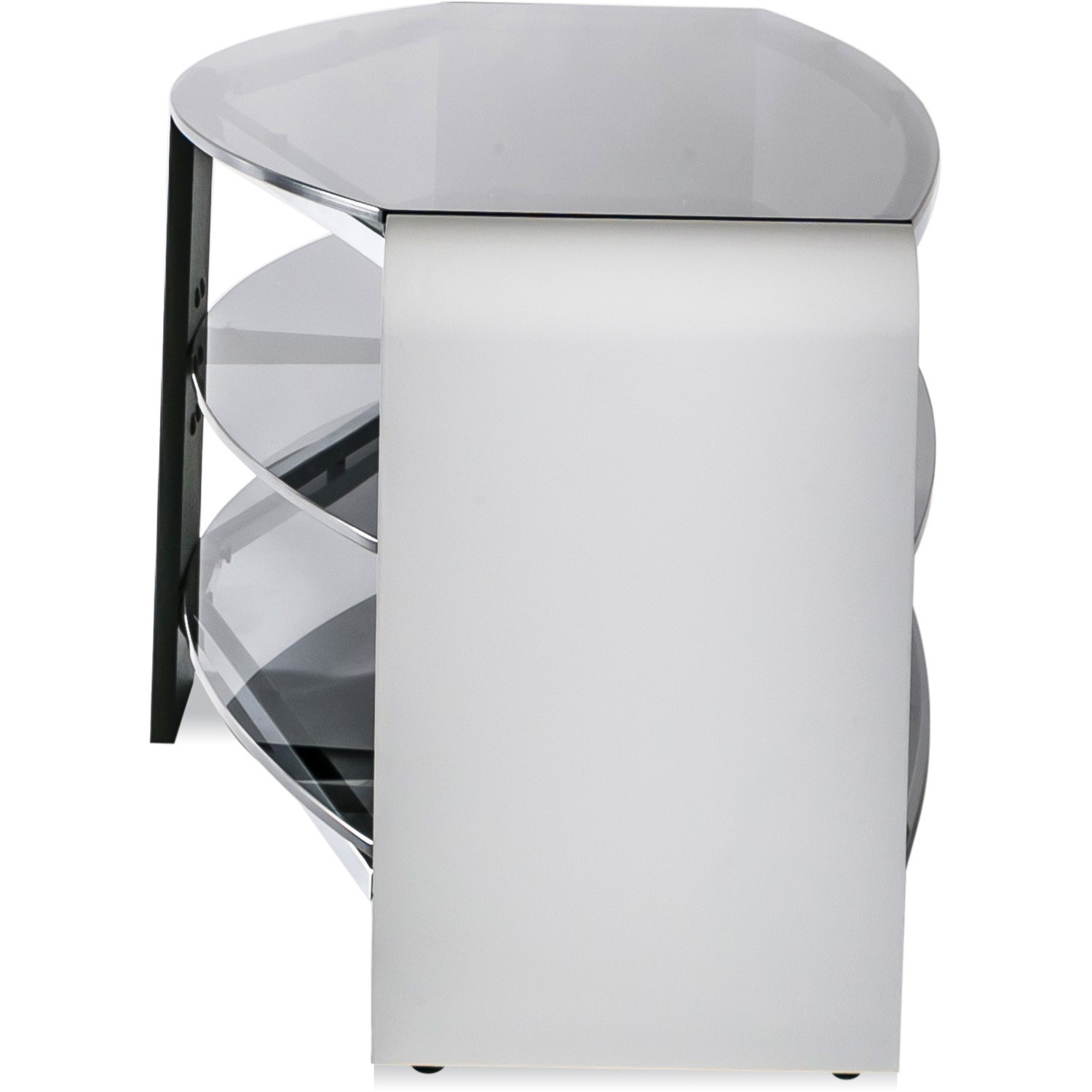 Alphason FRN1400 3WHT SK Francium TV Stand for up to 60 TVs White Laptops Direct