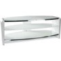 Alphason FRN1400/ARCTIC Francium TV Stand for up to 60" TVs - Arctic White 