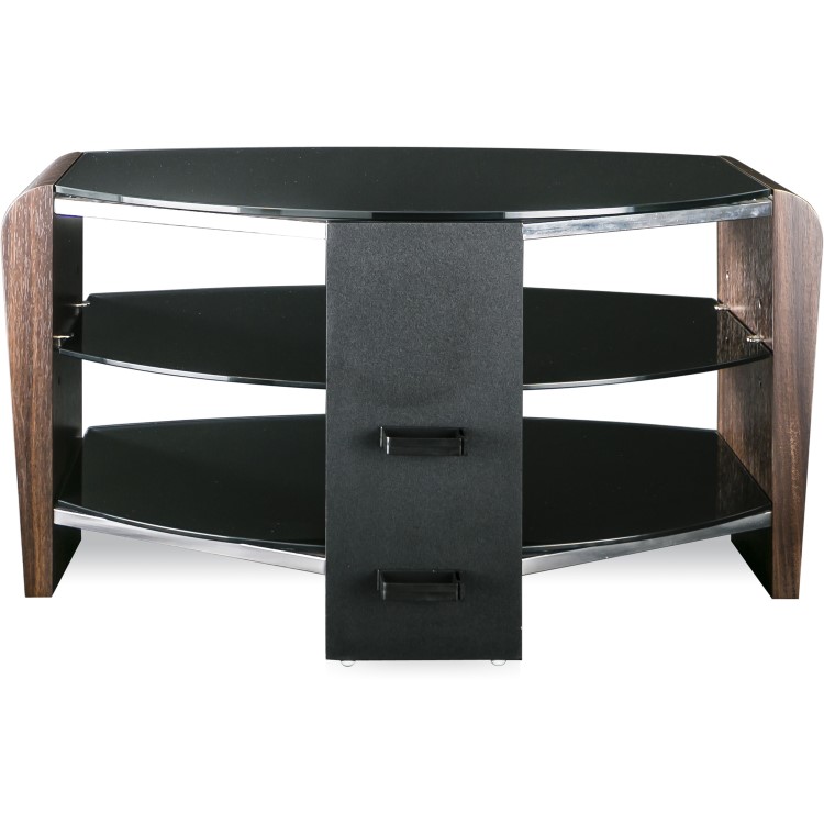 Alphason FRN800/3-W Francium TV Stand for up to 37" TVs - Walnut