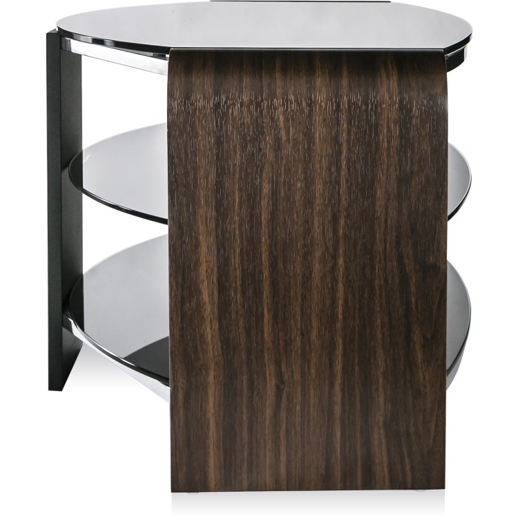 Alphason FRN800/3-W Francium TV Stand for up to 37" TVs - Walnut
