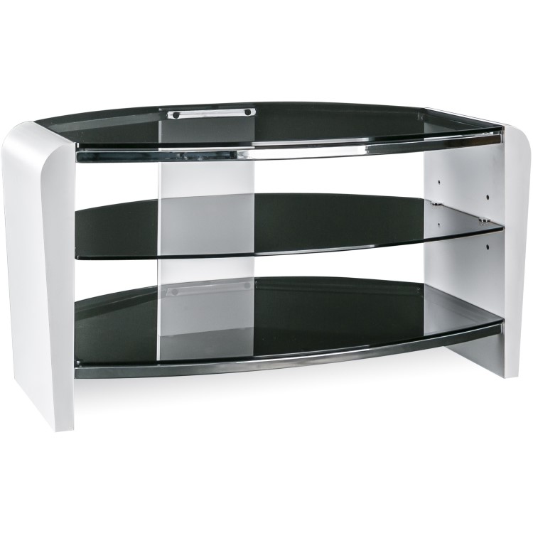 Alphason FRN800/3WHT/SK Francium TV Stand for up to 37" TVs - White