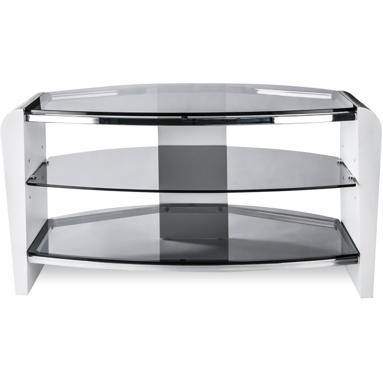 Alphason FRN800/3WHT/SK Francium TV Stand for up to 37" TVs - White