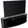 Buckingham Affinity Oval TV Stand 1400 Black / Black Glass