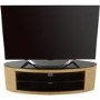 Buckingham Affinity Oval TV Stand 1400 Oak / Black Glass