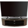 Buckingham Affinity Oval TV Stand 1400 Walnut / Black Glass