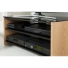 Alphason FW1100-W/B Finewoods HiFi and TV Stand for up to 50&quot; TVs - Walnut