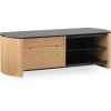 Alphason FW1100CB-LO Finewoods TV Stand for up to 50&quot; TVs - Light Oak