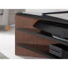 Alphason FW1400C-BLK Finewoods Corner TV Stand for up to 60&quot; TVs - Black