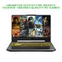 Asus TUF F15 Core i5-11400H 8GB 512GB SSD RTX 3050Ti 144Hz 15.6 Inch Windows 11 Gaming Laptop
