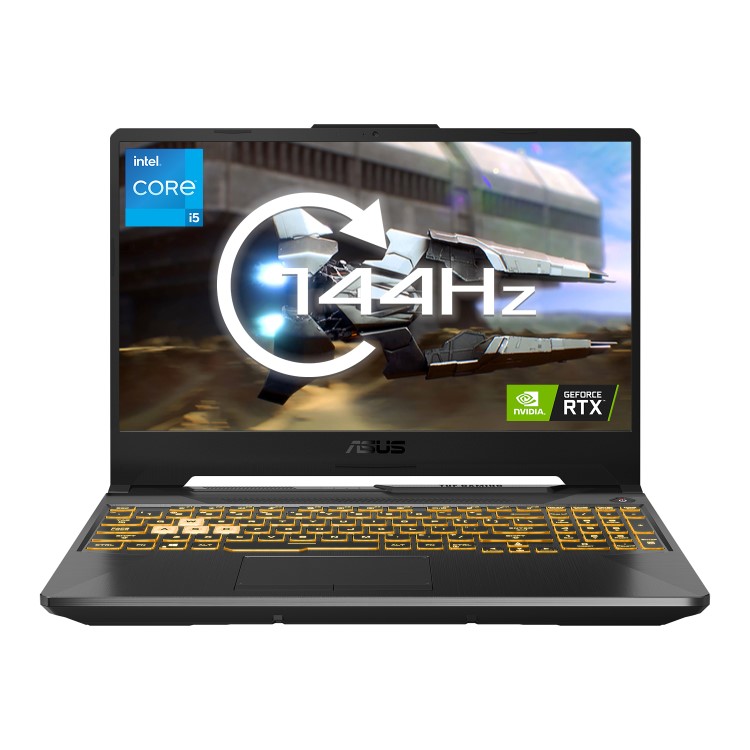 Asus TUF F15 Core i5-11400H 8GB 512GB SSD RTX 3050Ti 144Hz 15.6 Inch Windows 11 Gaming Laptop