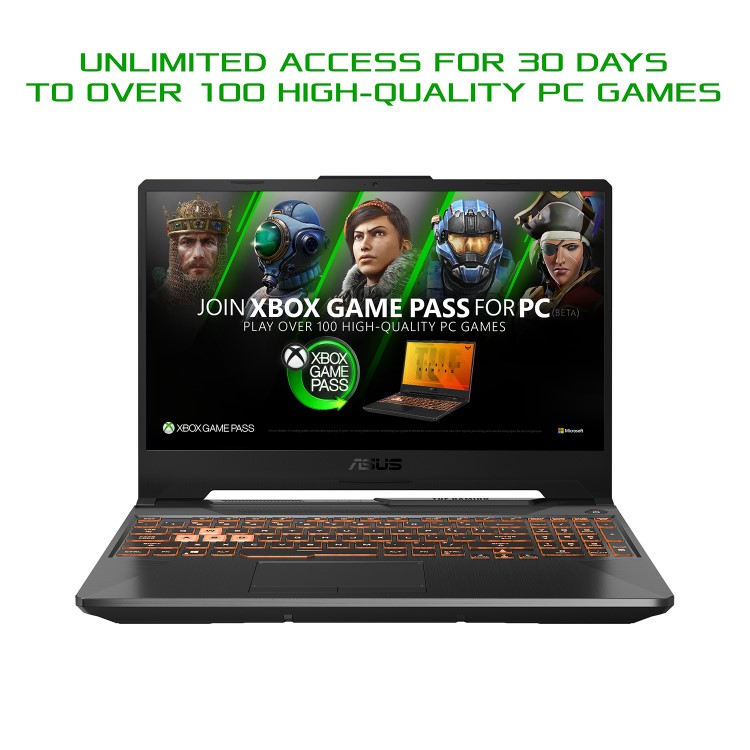 Asus TUF Gaming Core i5-10300H 8GB 512GB SSD 15.6 Inch FHD 144Hz GeForce GTX 1650 Ti Windows 10 Gaming Laptop