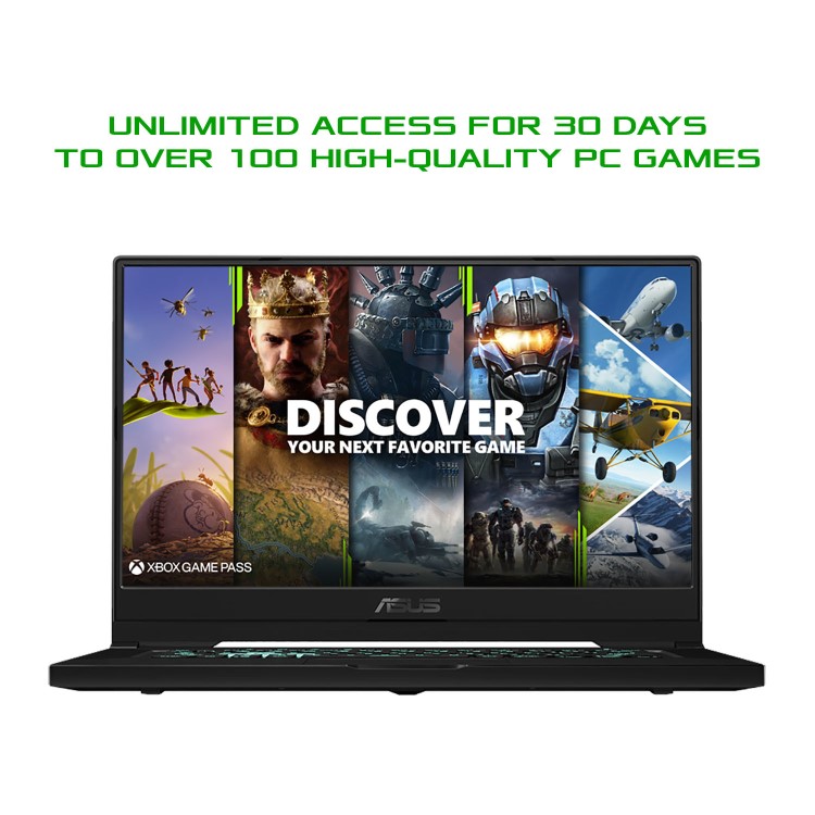 Asus TUF Dash F15 Core i7-11370H 16GB 512GB SSD 15.6 Inch RTX 3070 Windows 10 Gaming Laptop