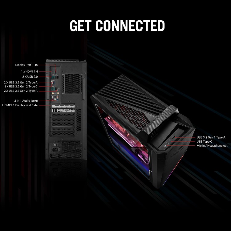 Asus ROG Strix GT 15 Core i7-12700F RTX 3070 32GB RAM 512GB SSD + 1TB HDD Windows 11 Gaming PC