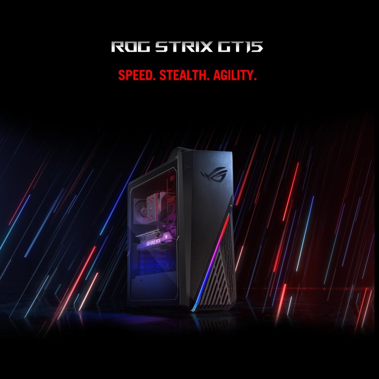 Asus ROG Strix GT 15 Core i7-12700F RTX 3070 32GB RAM 512GB SSD + 1TB HDD Windows 11 Gaming PC
