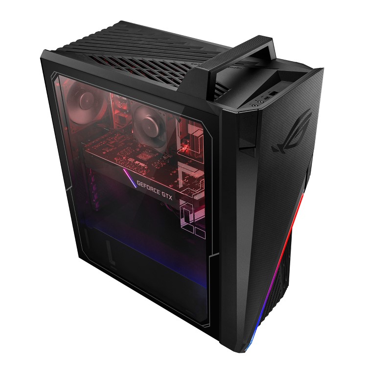 Asus ROG Strix GT15 Tower Core i7-10700KF 16GB 2TB HDD + 256GB SSD GeForce RTX 2070 Super Windows 10 Gaming Desktop