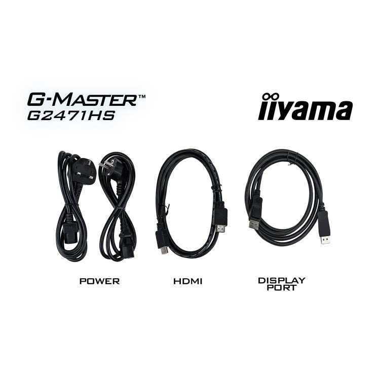 iiyama G-MASTER Red Eagle G2471HS 24" Fast IPS Full HD 240Hz 0.3ms Gaming Monitor