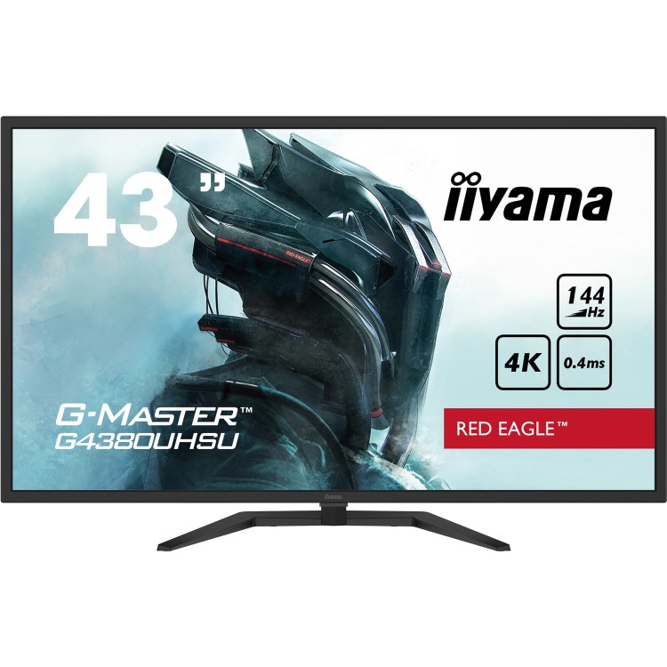 Refurbished iiyama G-Master G4380UHSU-B1 43" 4K 144Hz VA Gaming Monitor