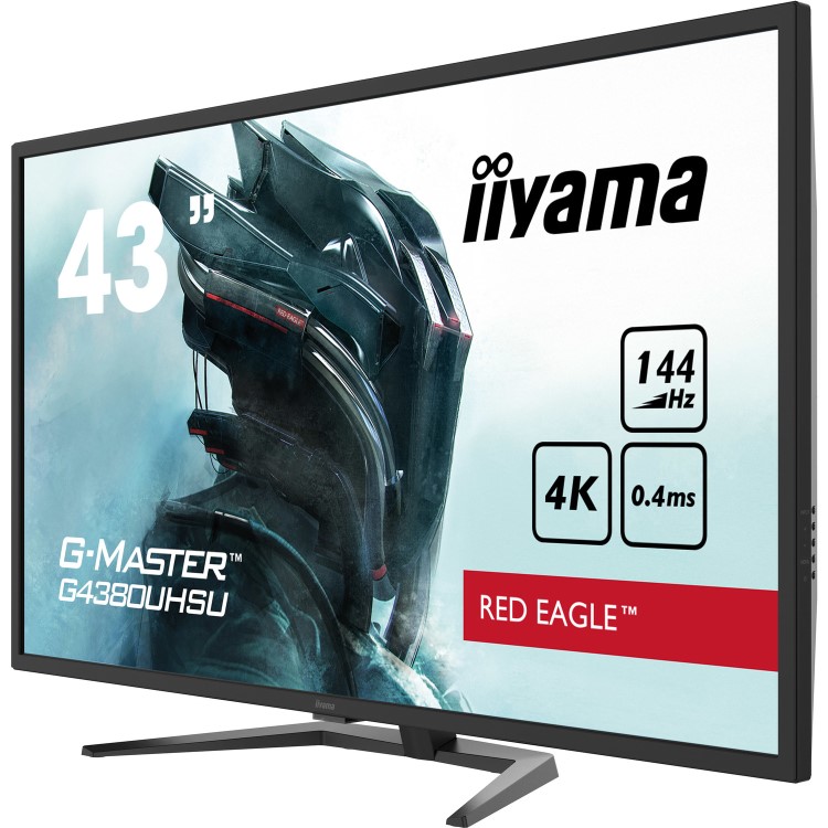 Refurbished iiyama G-Master G4380UHSU-B1 43" 4K 144Hz VA Gaming Monitor