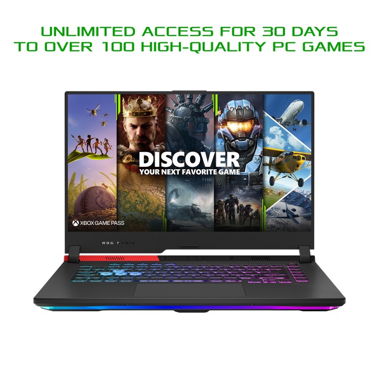 Asus ROG STRIX G15 G513 AMD Ryzen 7-4800H 16GB 512GB SSD 15.6 Inch FHD 144Hz GeForce RTX 3070 8GB Windows 10 Gaming Laptop