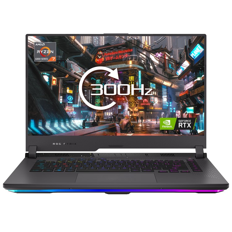ASUS ROG Strix G15 AMD Ryzen 7 16GB 1TB RTX 3070 300Hz 15.6 Inch Windows 11 Gaming Laptop