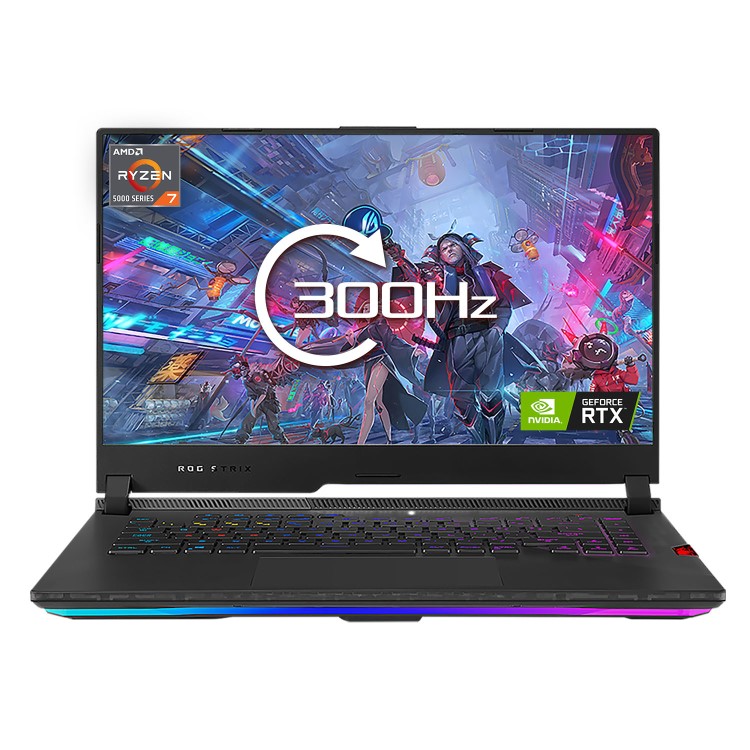 Asus ROG STRIX SCAR AMD Ryzen 7-5800H 16GB 1TB SSD 15.6 Inch FHD 300Hz GeForce RTX 3080 8GB Windows 10 Gaming Laptop