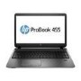 HP ProBook 455 G2 Quad Core AMD A8-7100 1.8GHz 4GB 500GB DVDSM 15.6" Windows 7/8.1 Professional Laptop