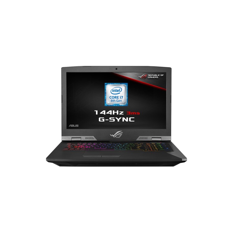 Asus ROG Core i7-8750H 32GB 1TB + 512GB SSD GeForce GTX 1070 17.3 Inch Windows 10 Professional Gaming Laptop 