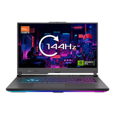 Refurbished Asus ROG Strix G17 AMD Ryzen 9 7845HX 16GB 1TB SSD RTX 4060 17.3 Inch Windows 11 Gaming Laptop