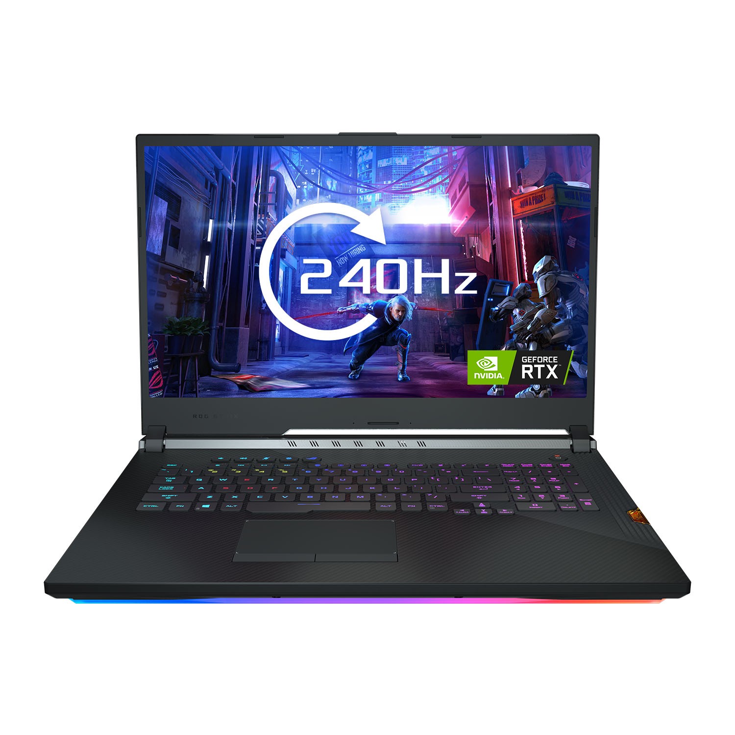 Asus Rog Strix Scar Iii G731gw Core I7 9750h 16gb 1tb Ssd 17 3 Inch Fhd 240hz Geforce Rtx 2070 8gb Windows 10 Gaming Laptop Laptops Direct
