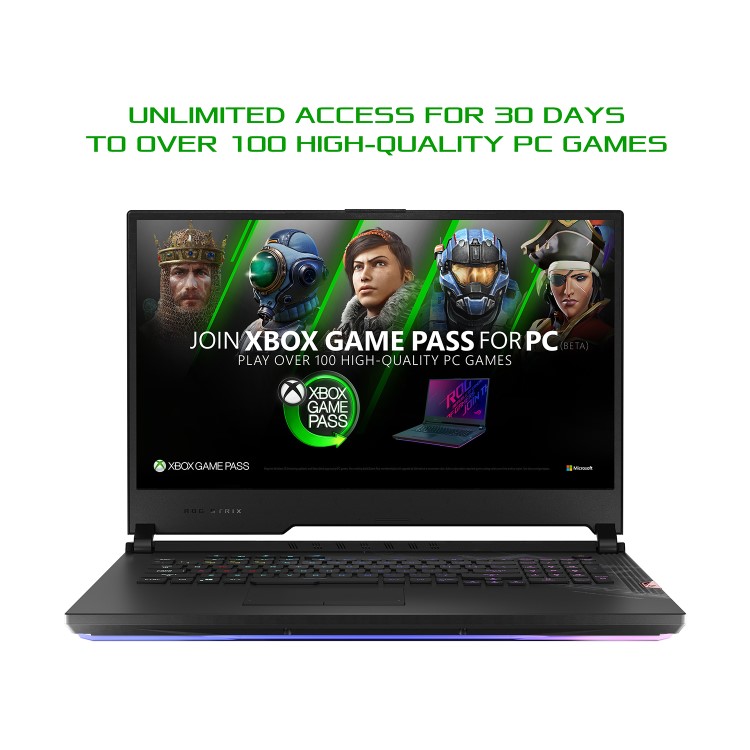 Asus ROG Strix SCAR 17 G732 Core i7-10875H 32GB 1TB SSD 17.3 Inch FHD 300Hz GeForce RTX 2080 Windows 10 Gaming Laptop