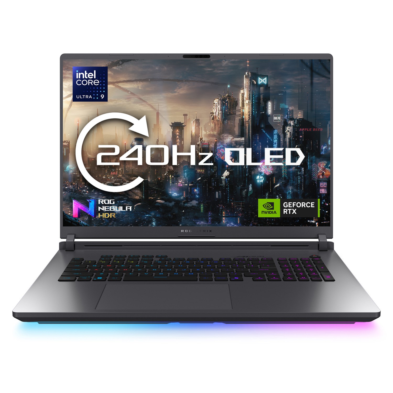 ROG Strix G18 Intel Core Ultra 9 RAM 2TB SSD GeForce RTX 5080 240Hz 18 Inch Windows 11 Gaming Laptop