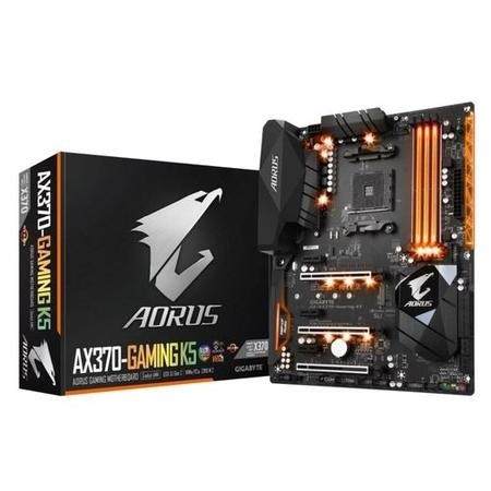 Gigabyte X370 Gaming K5 AMD Socket AM4 ATX Motherboard Laptops