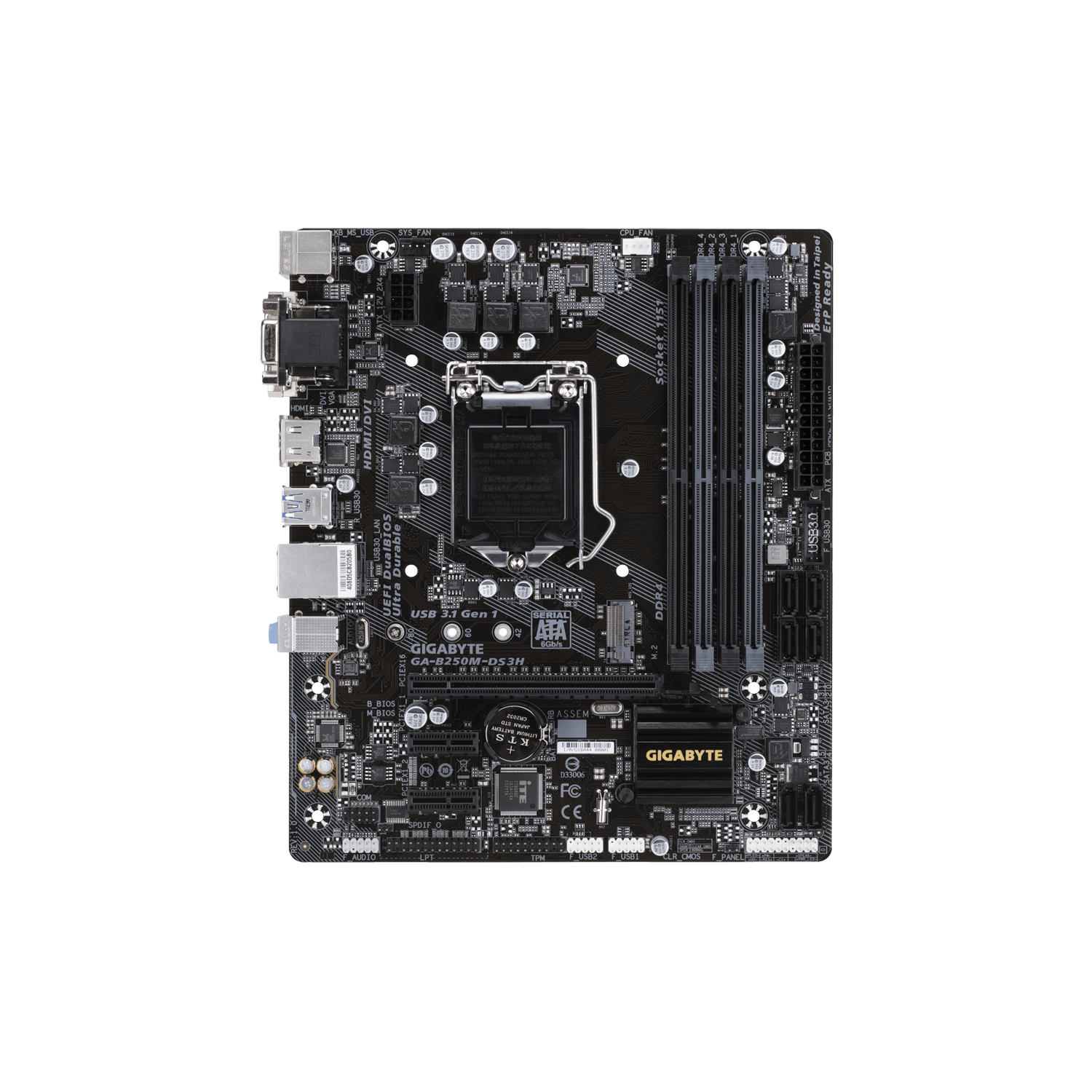 Gigabyte gab250m sales