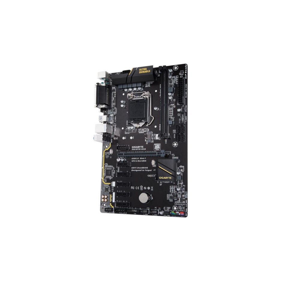 Gigabyte Intel H110 DDR4 LGA 1151 ATX Motherboard Laptops Direct