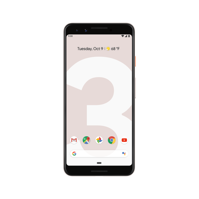Google Pixel 3 Not Pink 5.5" 128GB 4G Unlocked & SIM Free