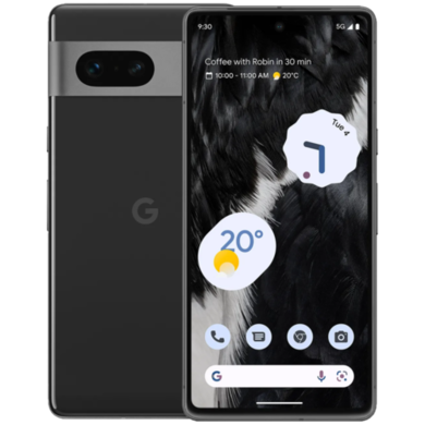 Refurbished Google Pixel 7 128GB 5G SIM Free Smartphone - Obsidian Black