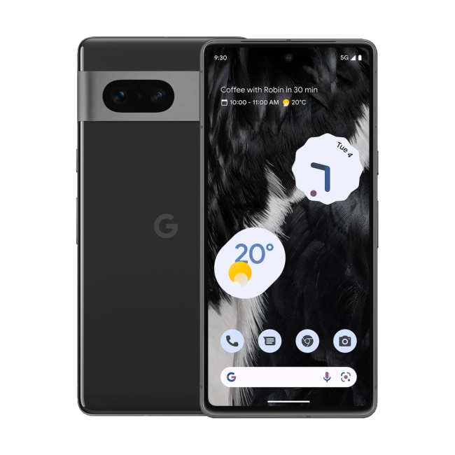 Google Pixel 7 128GB 5G SIM Free Smartphone - Obsidian Black