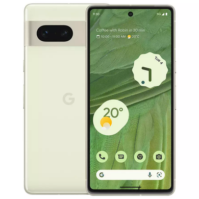 Refurbished Google Pixel 7 256GB 5G SIM Free Smartphone - Lemongrass Green