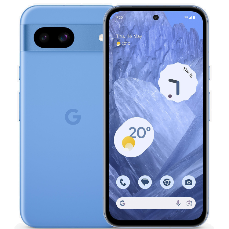 GRADE A2 - Google Pixel 8a 128GB 5G Mobile Phone - Bay Blue